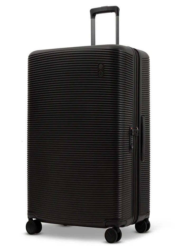 Echolac Ultima 76 Cm 4-Double Wheeled Hardside Expandable Check-In Lugggae Trolley - Dark C - Image 2